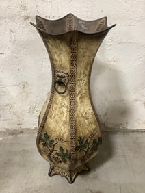 Vintage Vase Umbrella Stand (24in Tall)