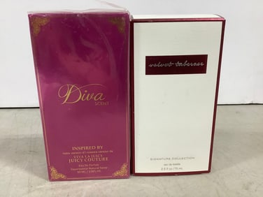 Diva Scent by Viva La Juicy Couture Parfum (2.8 Fl Oz) and Velvet Tuberose Eau De Toilette Spray