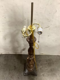 Two Light Table Lamp (34.5in Tall)