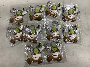 Lot of Disney Shrek 2 keychains(new)