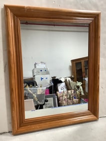 Wooden framed mirror(24in.x30in.)