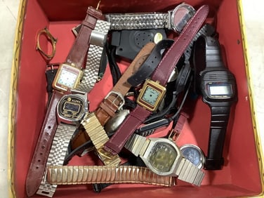 Various watches/watch pieces(Time Talker, Alpha, and more)