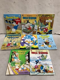 Walt Disney comic books(Uncle Scrooge, Donald Duck)