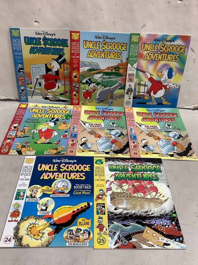 Walt Disney comic books(Uncle Scrooge Adventures) (1 of 1)