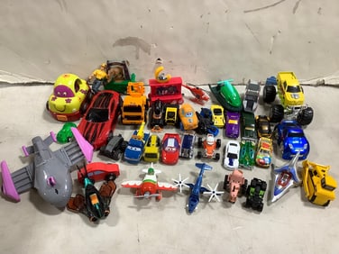 Toy cars, airplanes, and more(HotWheels and others)