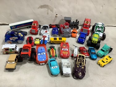 Toy cars and more (Hess, HotWheels, etc.)