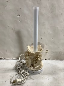 Ceramic angel base lamp(13.5in.tall)
