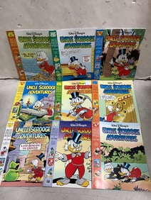 Walt Disney comics books(Uncle Scrooges Adventures)