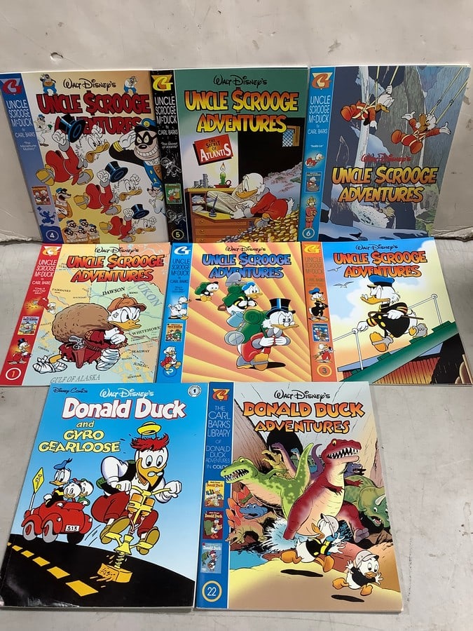Walt Disney comics books(Uncle Scrooges Adventures/Donald Duck) (1 of 1)