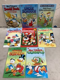 Walt Disney comics books(Uncle Scrooges Adventures, Donald Duck, and more)