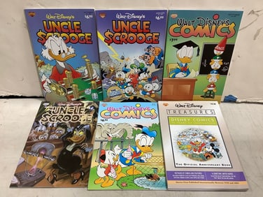 Walt Disney comic books(Uncle Scrooge, Walt Disney treasures, and more)