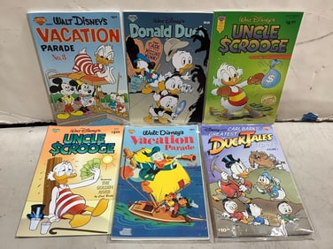 Walt Disney comic books(Uncle Scrooge, Donald Duck, and more)