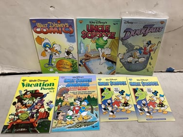 Walt Disney comic books(Uncle Scrooge, Donald Duck, and more)