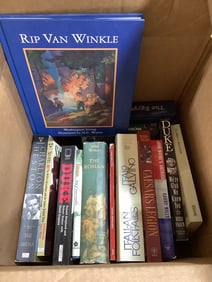 Various books(Italian Folktales, The Roman, Caesar's Legion, and more)