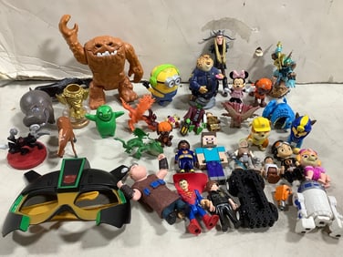 Children's toys/action figures(Minnie Mouse, Minecraft, Minions, and more)