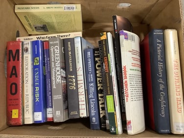 Various books(Undue Risk, The Kitchen Shrink, Hermits, and more)