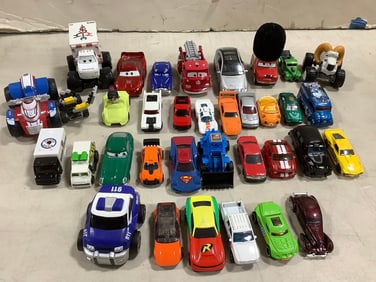 Various toy cars(HotWheels, Disney/Pixar, and more)