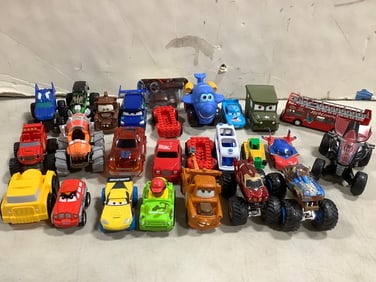 Various toy cars(HotWheels, Disney/Pixar, and more)
