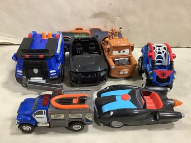 Various toy cars(Tonka, Disney/Pixar, and more)