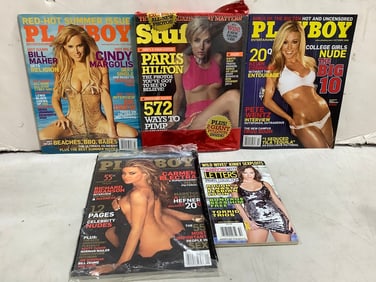 Various magazines(Playboy, Variatons, and more)