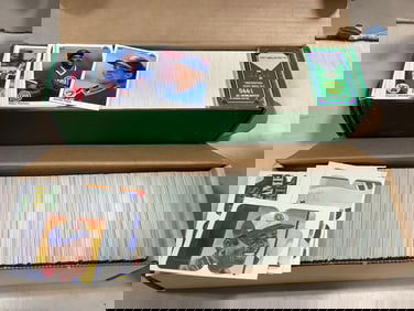 1990 Baseball cards complete set+(baseball cards) and 1986 Don Russ Baseball set(puzzle cards)