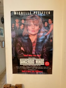 1995 Dangerous Minds Advertising Movie Poster 40x27