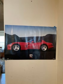 1993 Viper Car Advertising Poster 35x23