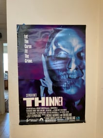 1996 Stephen King Thinner Movie Advertising Poster 40x27