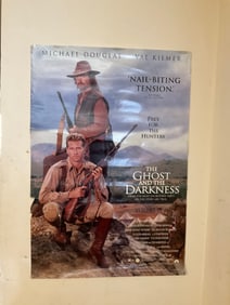 1997 The Ghost and the Darkness Movie Advertising 40x27