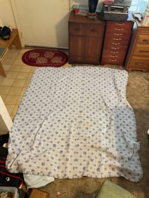 early hand made quilt