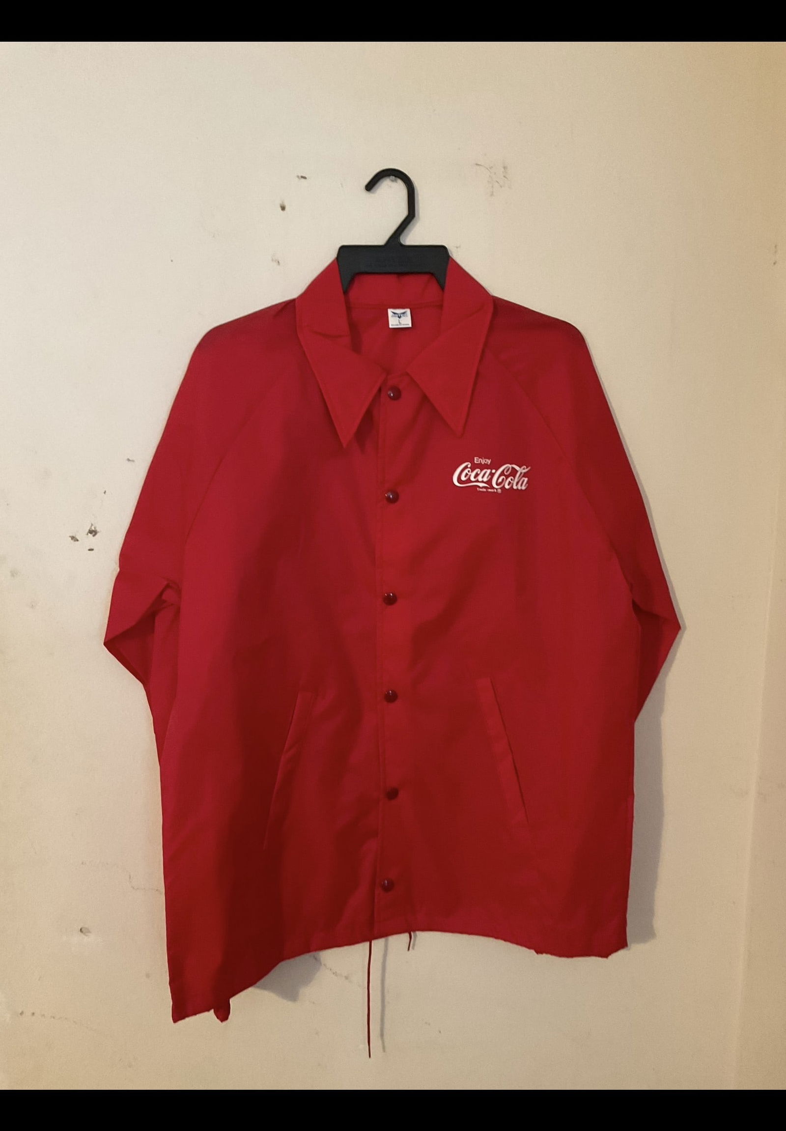 coca-cola size large jacket (1 of 1)