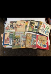 lot of vintage children's books