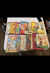 lot of vintage children's books