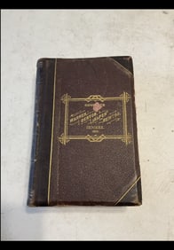 1883 Warren, Benton, Jasper and Newton Indiana Hard Covered Book