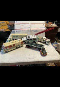 lot of hess trucks