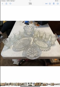 lot of various clear glass