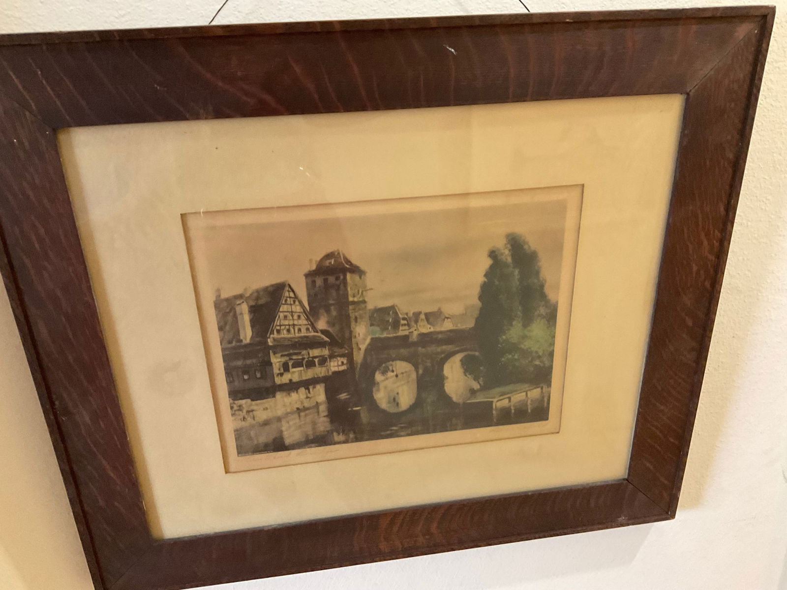 framed signed and numbered artwork (1 of 1)