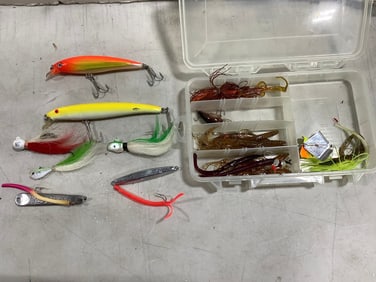 Various fishing lures