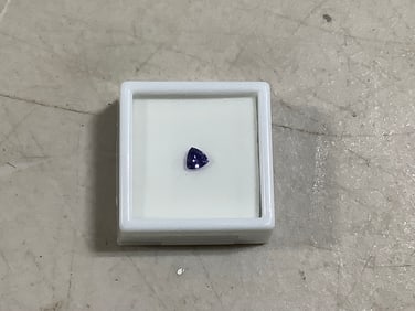 .45ct min 5.5x5.5mm TR Tanzanite gemstone