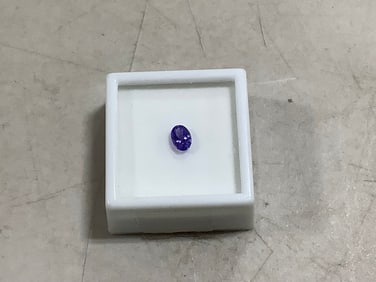 .65ct min 7x5mm OV Tanzanite gemstone
