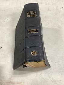 Vintage New Catholic Illustrated edition Bible-1957
