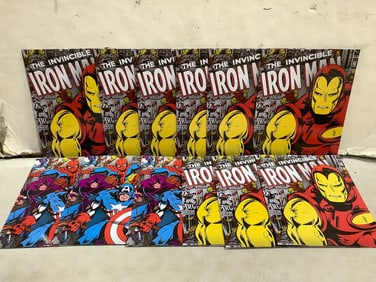 Lot of Marvel School 2 pocket folders-superheroes(new)