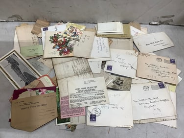 Vintage ephemera(letters and more)