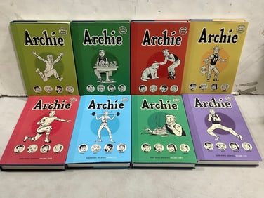 Archie hard cover comic books(good condition)