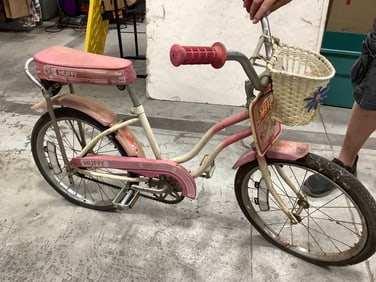 Original Huffy bike with basket