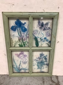Painted glass window(20in.x28in.)