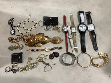 Costume jewelry(rings, watches, necklaces, and more)