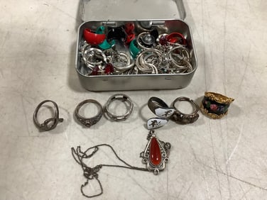 Costume jewelry(sterling and more)
