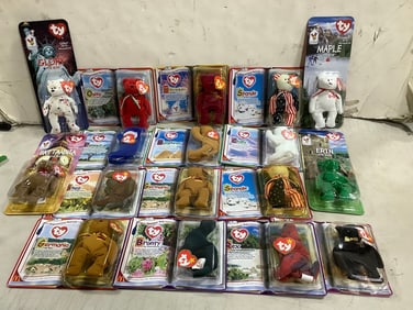 Beanie Babies collectibles(new in box)