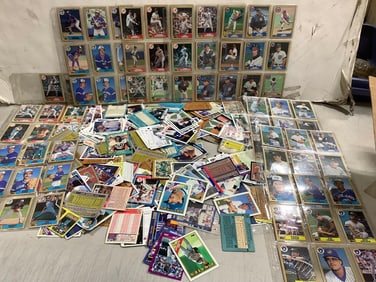 Collectible baseball cards